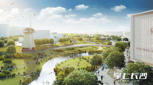 世界最長(zhang)LED天幙(mu)將(jiang)點亮圭塘河