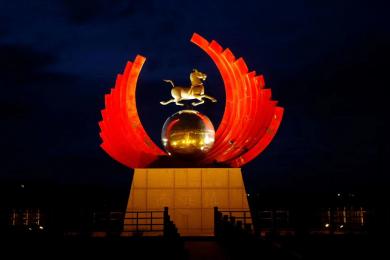 中國原子城景觀亮化工(gong)程